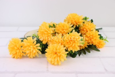 Bukiet - kompozycja z chryzantemami CV35998 #4 dk yellow