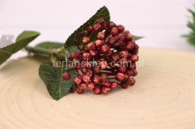 Kiść z pąkami CC570 (1 szt) red