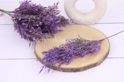 Gałązka ozdobna (6 szt) AB592 wrzosowa