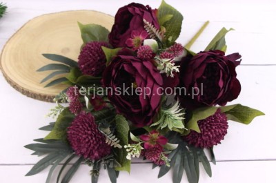 Kompozycja peonie z czosnakami CW239 dk beauty