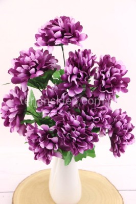 Bukiet chryzantem A-031 A c.fiolet cieniow.