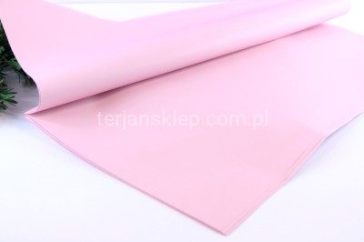 Folia satynowa (20 arkuszy) 58 x 58 cm aut pink