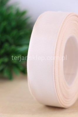 Taśma rypsowa 2,5cm x 25Y beige / lt gold #101