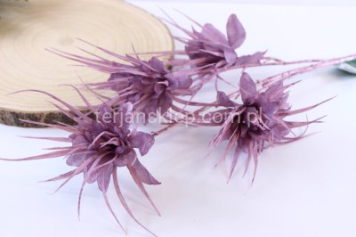 Gałąź ozdobna z ostami CV28419 lila #6