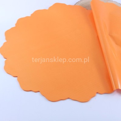 Kryza foliowa fi 48 cm pomarańczowa