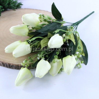 Bukiet tulipanów EV509 cream green