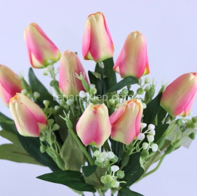 Bukiet tulipanów EV509 lemon pink