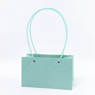 Torebka na kwiaty (jak flower box) PR8 blue/tiff