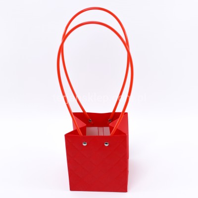 Torebka na kwiaty (jak flower box) PR6 red