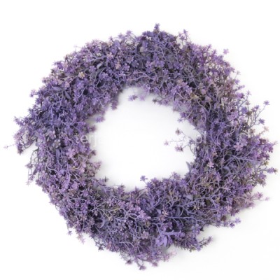 Wianek z drobnymi kwiatuszkami violet CV39257