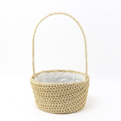 Koszyczek święconka "dziergany" WY25B 109 cream