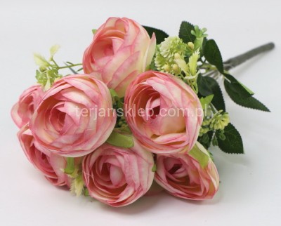 Bukiet pełników FRA77718 cream pink