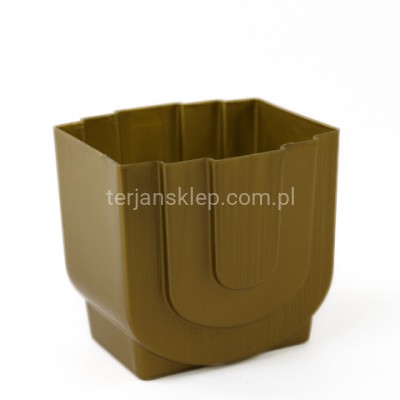 Doniczka GRECKA M mniejsza gold