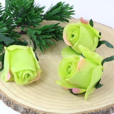 Róża F036 (12 szt) dk green
