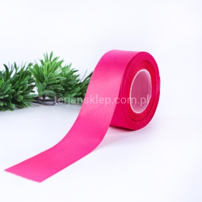 Taśma satynowa MATOWA WSMAT38 38 mm x 18 mb amarant #042