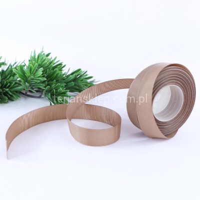 Taśma rypsowa 2,5cm x 25Y ciemny beż #15/2