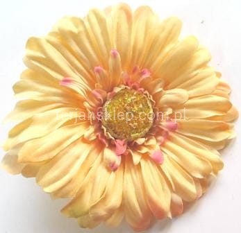 Gerbera wyrobowa SAT CB19 B (12szt) peach z różowawym środkiem G