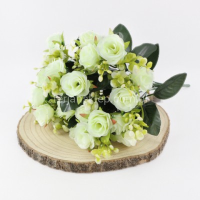 Bukiet róż ROS00026 cream green