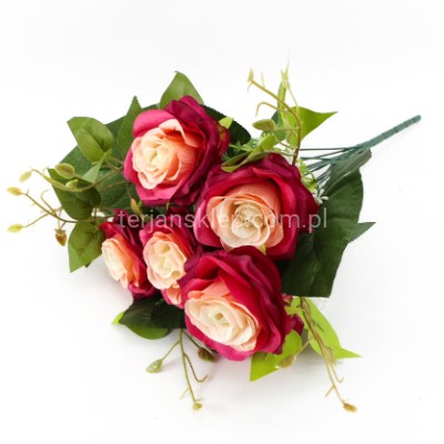 Bukiet róż TRS11122 #mix1 beauty salmon