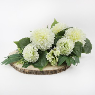 Bukiet dalie z ostami CW230 white