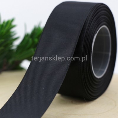 Taśma rypsowa 5 cm x 25Y black / #900