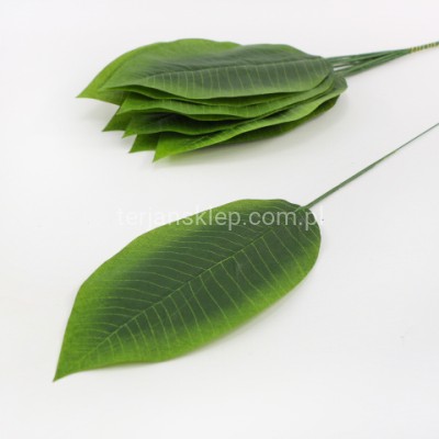 Liść z żyłkami mały (12 szt) KDG L403