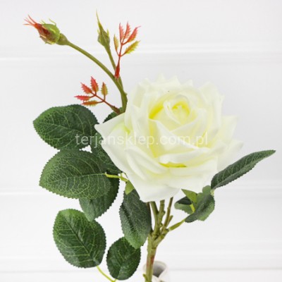 Róża gałązka N028 cream