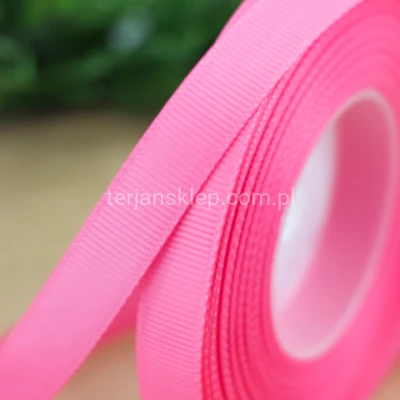 Taśma rypsowa 1,2cm x 25Y amarant #044