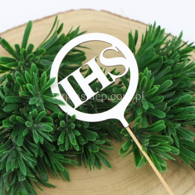 Pik okolicznościowy (1 szt) komunijny IHS