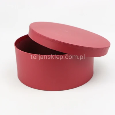 Flower box W6685 (1 szt) burgundy