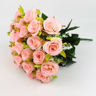 Bukiet róż A093 cream lt pink