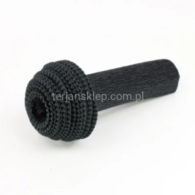 Krepina karbowana black #602