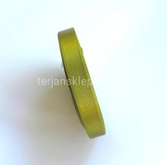 Taśma satynowa 12mm jungle green/j.oliwka
