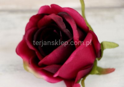 Róża wyrobowa MGHT (12 szt) dr burgundy #85