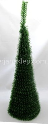 Choinka okręcana (stożek) 50-52 cm zielona