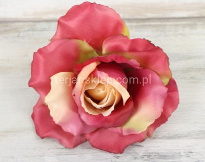 Róża wyrobowa F004 (1 szt) aut pink green #91