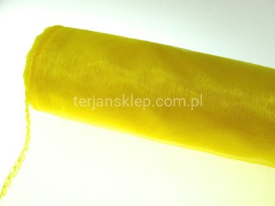 Organza żółta
