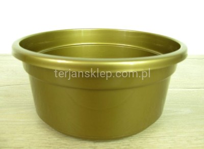 Doniczka WRZOS fi 20cm (złota)