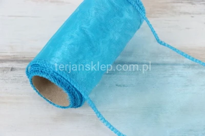 Organza 12 cm dark turquise