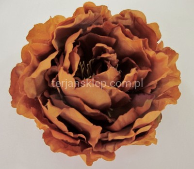 Peonia wyrobowa ART060 (12 szt) gold/brąz/honey #57