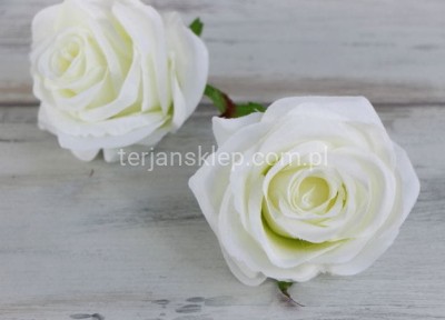 Róża wyrobowa SUN385 (12 szt) white #1583 