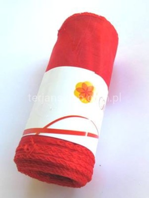 Organza 12cm red
