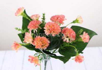 Buk. goździków H271 róż łososiowy